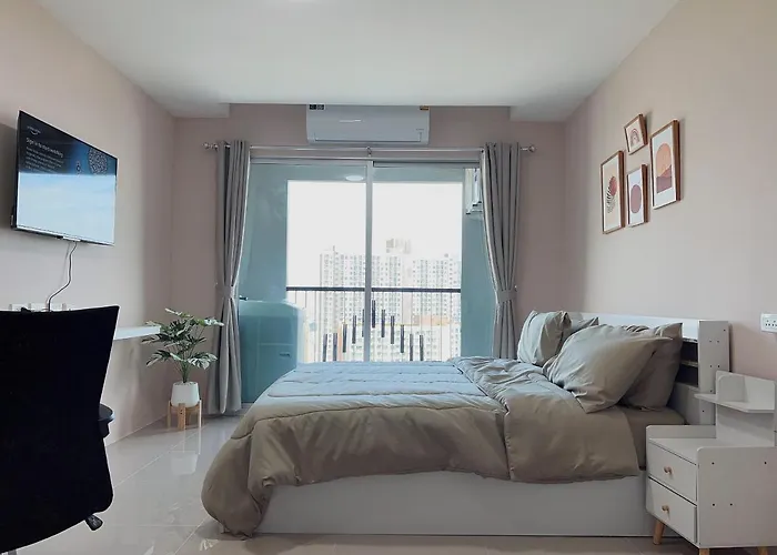 29Th Floor Studio, Cozy Workplace Monthly Stay