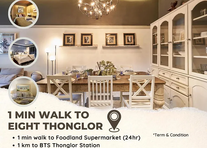 Thong Lor 8 Urban Home, 1Km To Bts Thonglor