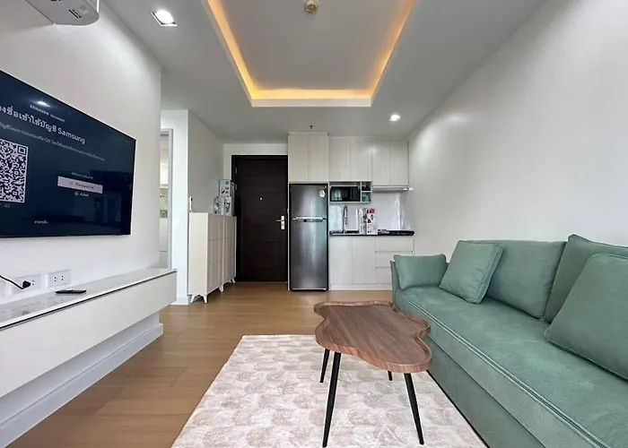 1Bhk Apt High Floor In Thonglor Wifi-Pool-Fitness
