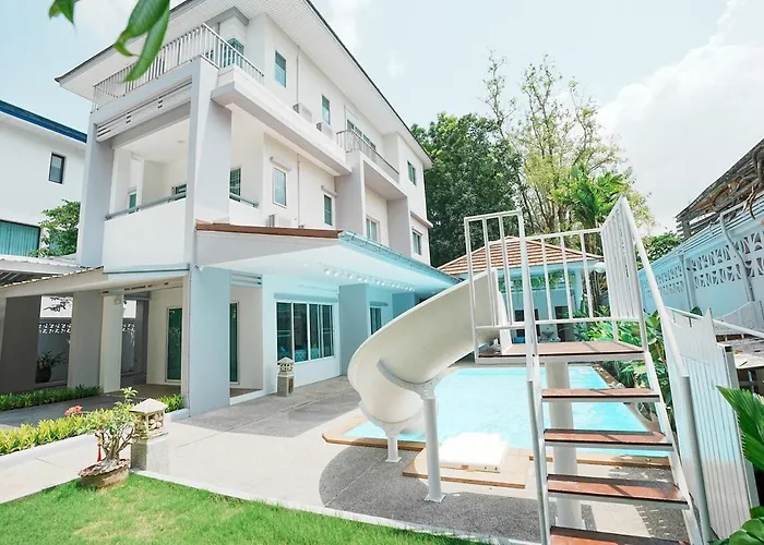 906 Bangkok City Center Single Pool Villa Bts Asok 5 Bedrooms 6 Bathrooms