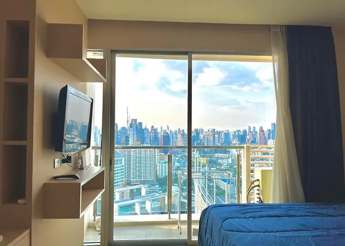 Super City View Room, Swimming Pool,Gym,150M Walk To Bts