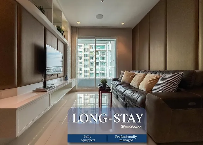 Luxurious High-Rise - Ultra Fast Wifi - Mrt Petchaburi