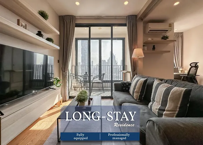 Upscale Skyview 1Br - Ultra Fast Wifi - Chitlom