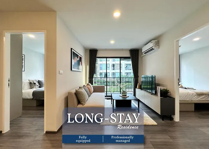 Stylish Tropical L 2Br - Ultra Fast Wifi - Sathorn