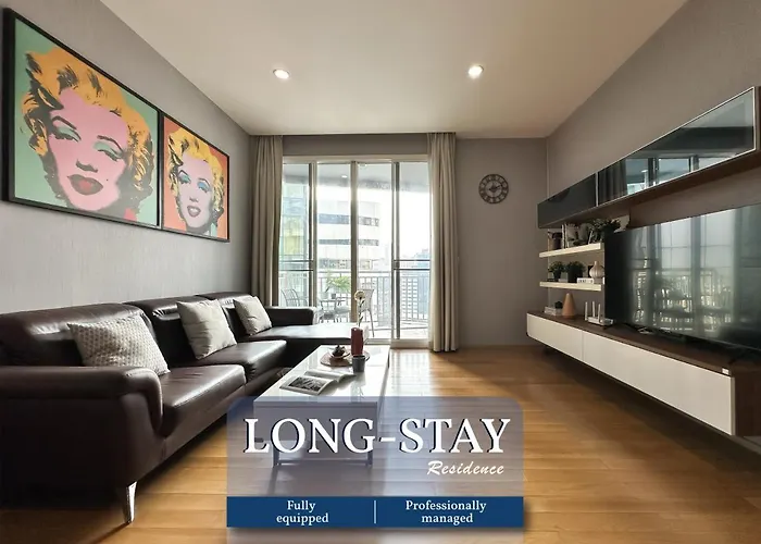Roomy Modern 2Br - Ultra Fast Wifi - Bts Phrom Phong
