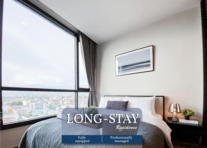 Cityscape Modern Apt - Ultra Fast Wifi - Phra Khanong