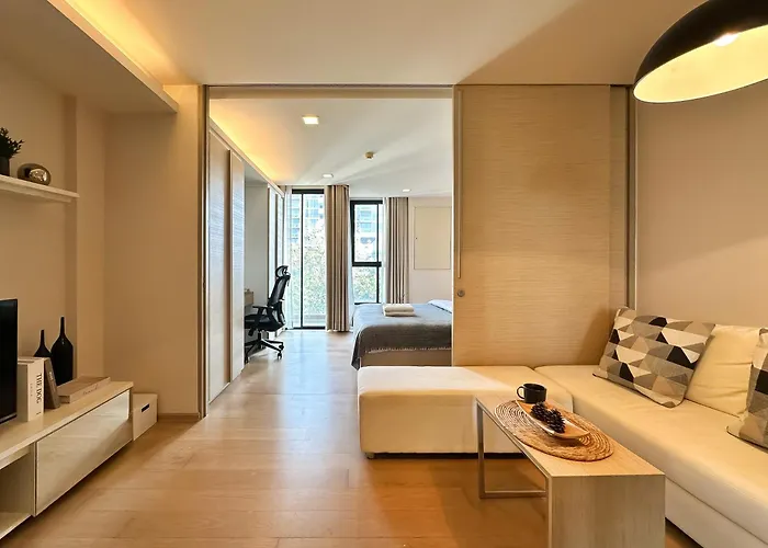 Stylish Downtown 1Br - Ultra Fast Wifi - Bts Thonglor