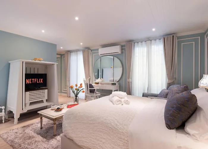 Chic 1Br |5 Min Bts, 2 Min To Spa|500Mbps&Bath-Tub