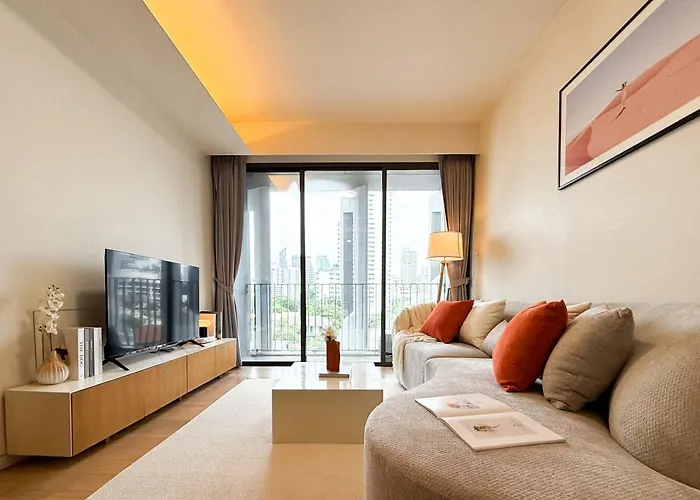 Expansive Luxury 2Br - Ultra Fast Wifi - Phrom Phong