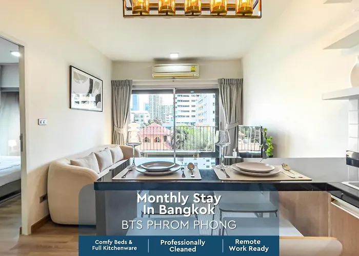 Prime Sukhumvit Living - Bts Phrom Phong - Ultra Fast Wifi