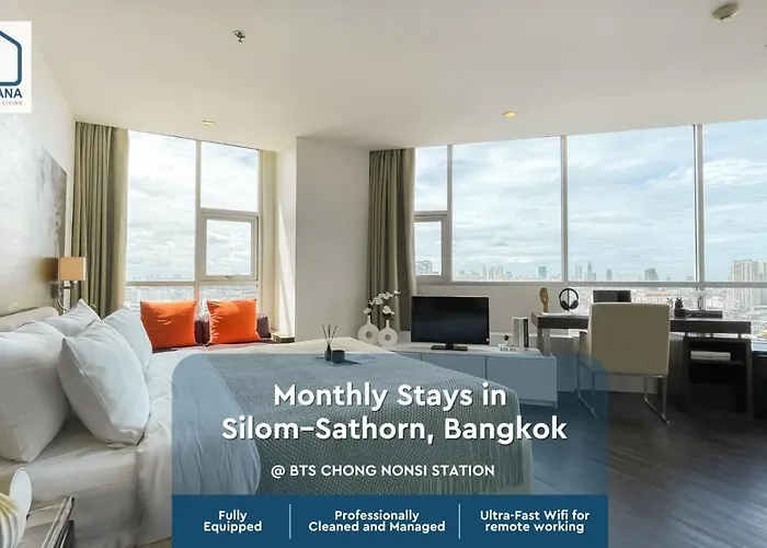 Spacious City 118 Sqm Fast Wifi Bts Chong Nonsi