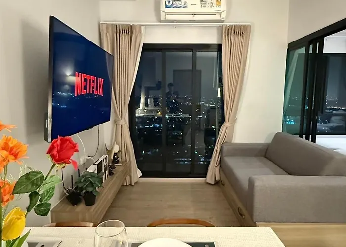 1 Bedroom Condo, Next To Bts Talat Phlu, 0 Meters, Near Iconsiam, Monthly Room Available