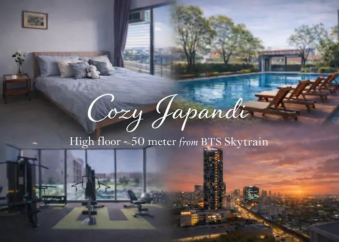 Cozy Japandi Stay On Sukhumvit