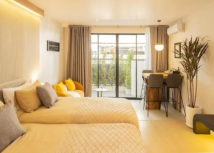 Cute & Comfy Studio For 3 Guests At Center Of Sathorn
