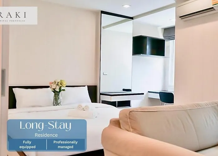5 Mins To Bts Ekkamai, One Bed Fully-Furnished