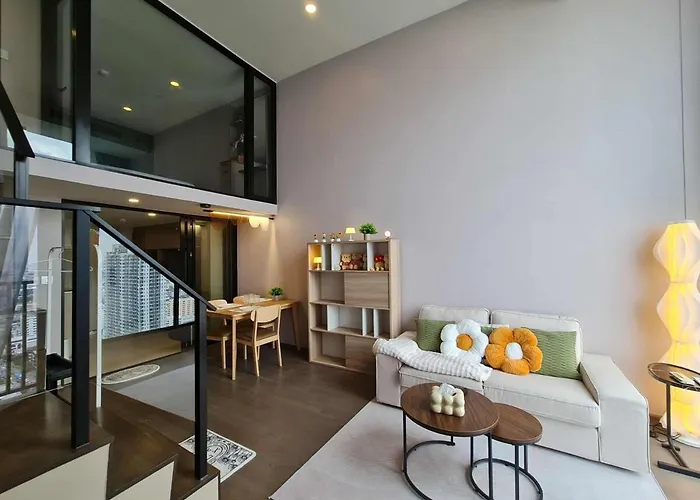 New Ultra Highend Condo Center Bkk Bts 4Min Walk Perfect For Staycation