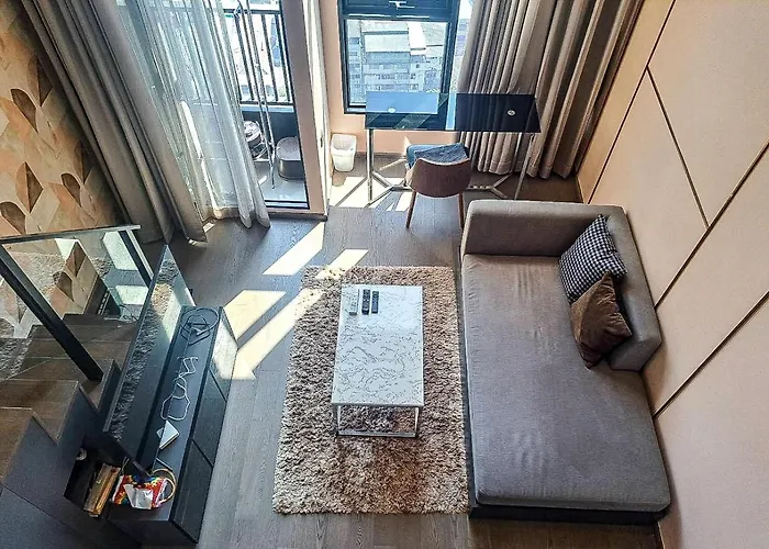 Luxury Duplex Condominium Samyan Area 28Th Fl Near Mrt
