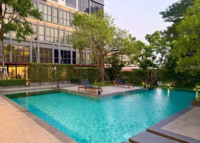 5 Min Walk To Bts Onnut Duplex Loft At Sukhumvit