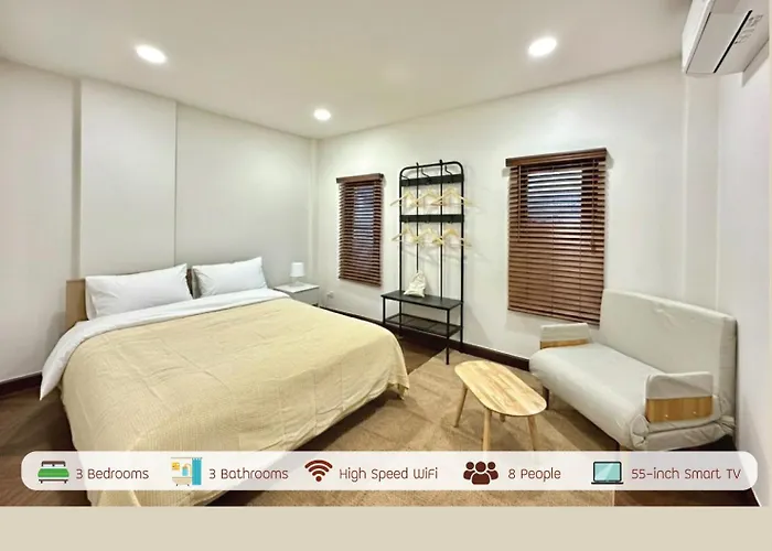 Nalalin 8 Pax 3 Room Donmuang Airport Entire House
