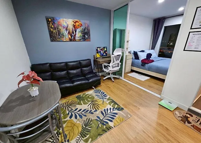 Relax Pool 1 Bedroom City Sky View At Bangson Mrt By Yoyo