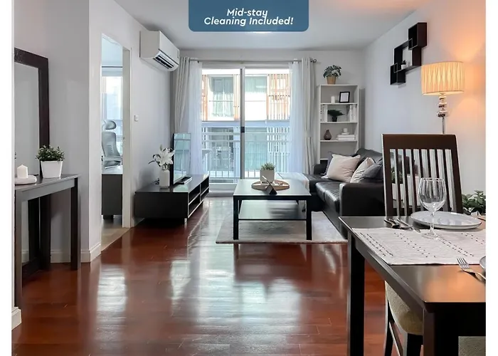 Spacious 53 Sqm L Bts Thong Lo L Ultra Fast Wifi