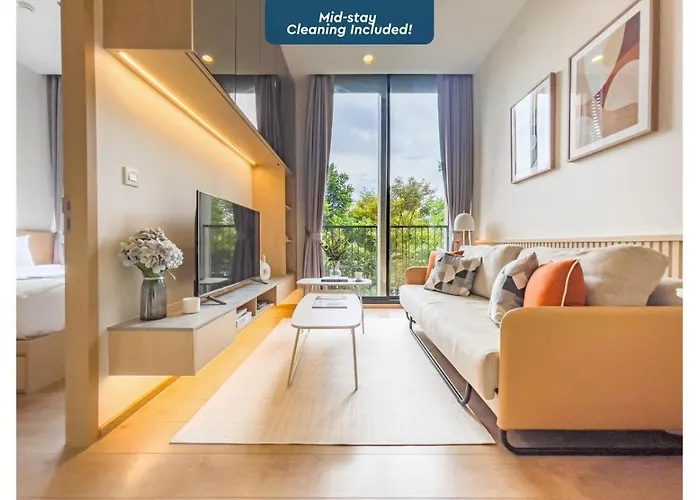 Asoke Luxury High Rise - Steps To Bts And Mrt - Wifi
