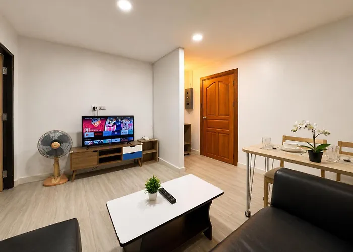 High Floor 1Br For 3 Walk To Bts City Center