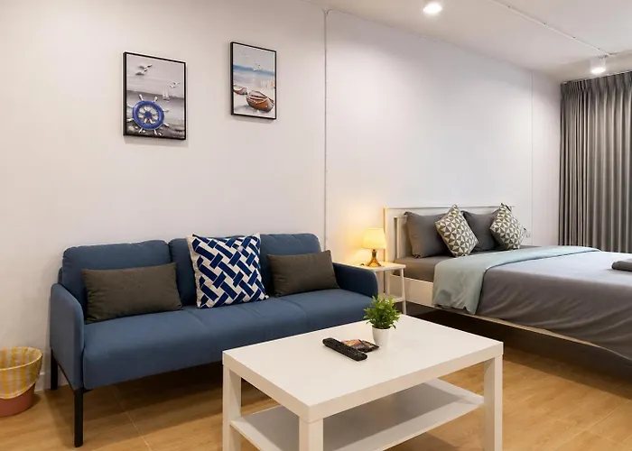 New 1Br King Bed Near Bts Nightlife Area
