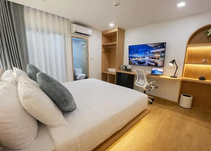 New Cozy Luxury King Bed Fast Wifi Ekkamai Bts
