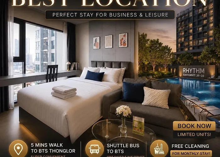 Thonglor City View, Free Shuttle Bus To Bts