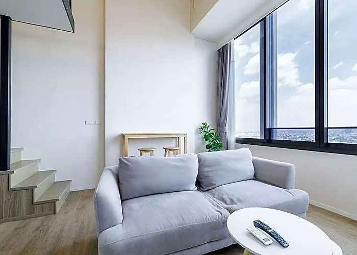 Bts On Nut 500M Loft Pool Apartment
