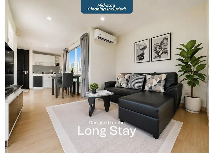 Modern Cityscape1Br - Ultra Fast Wifi - Bts On Nut