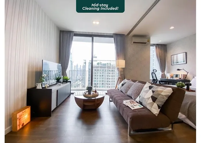 Modern High-Rise 1Br - Ultra Fast Wifi - Sathorn