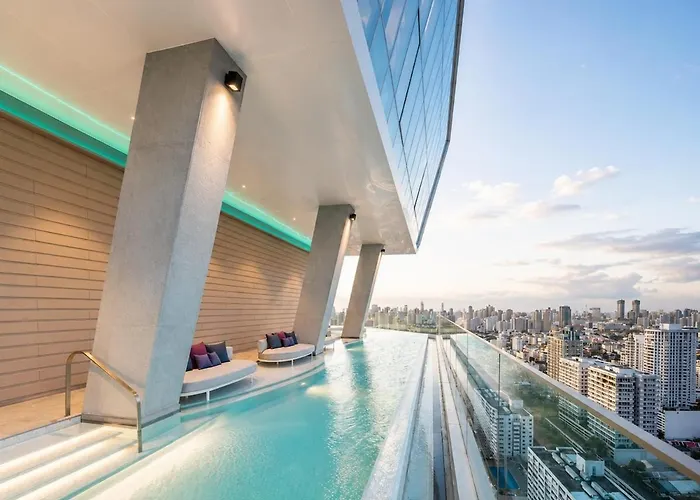 360 View 1Br Sky Pool City View Bts Thonglor