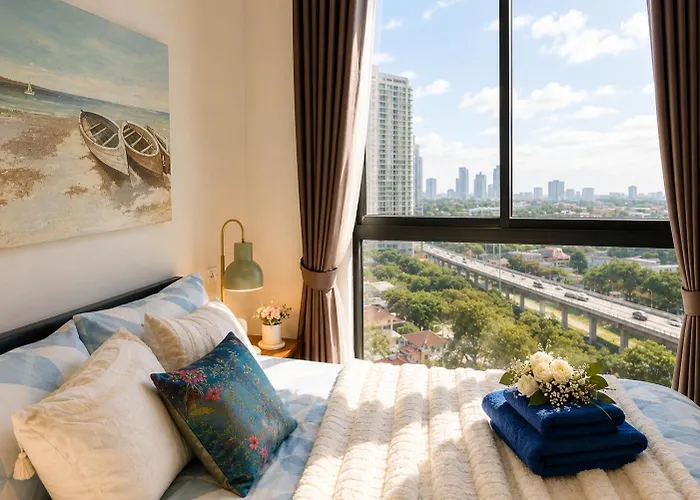 40Sqm Corner 1Br, 3 Mins Bts, 20 Mins Iconsiam