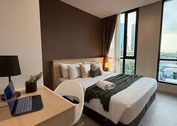 Wander - Ekkamai - Pool And Gym Floor, 500Mbps, Full Kitchen