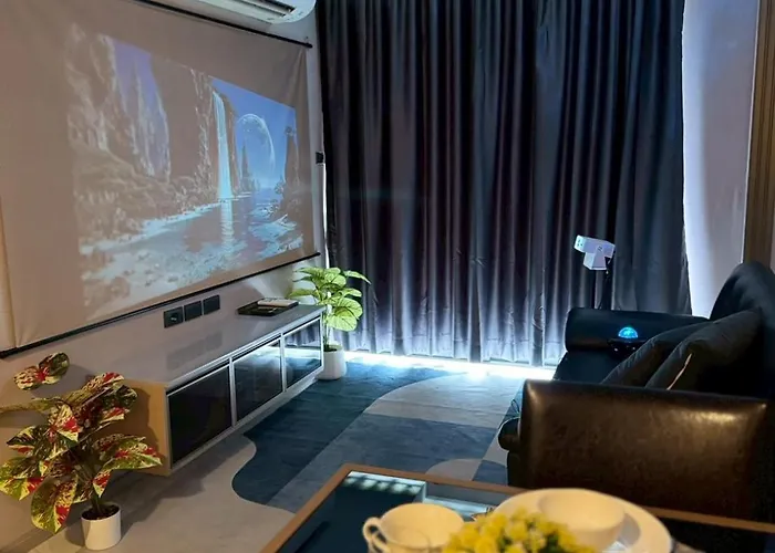Asoke City View Projector Room