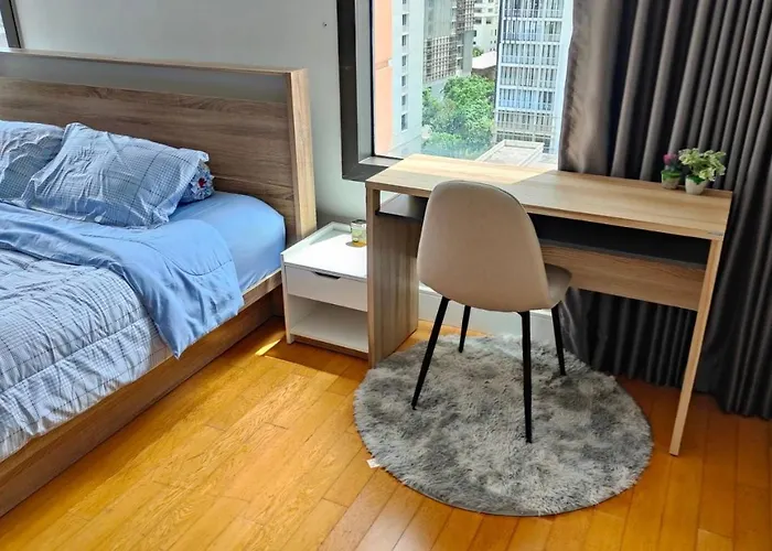 Luxury 2Br Suite At Aguston Sukhumvit 20 Near Emquartier & Bts
