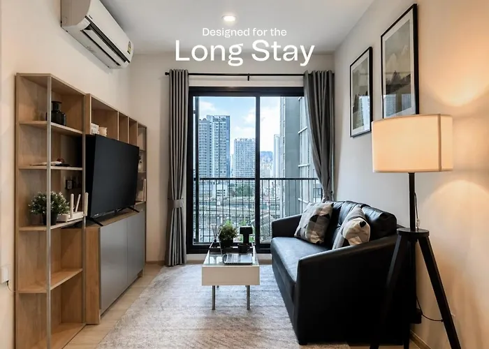 Luxury City-Scape 2Br - Ultra Fast Wifi - Asoke