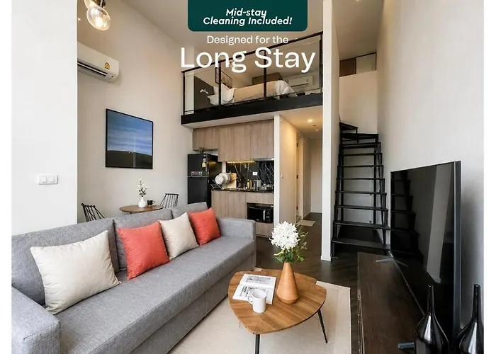 Elegant 1Br Condo - Ultra Fast Wifi - Bts On-Nut