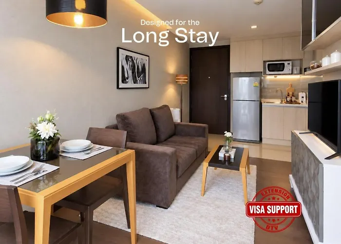Tropical Haven 1Br - Ultra Fast Wifi - Thong Lo