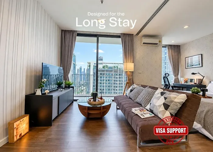 Modern High-Rise 1Br - Ultra Fast Wifi - Sathorn