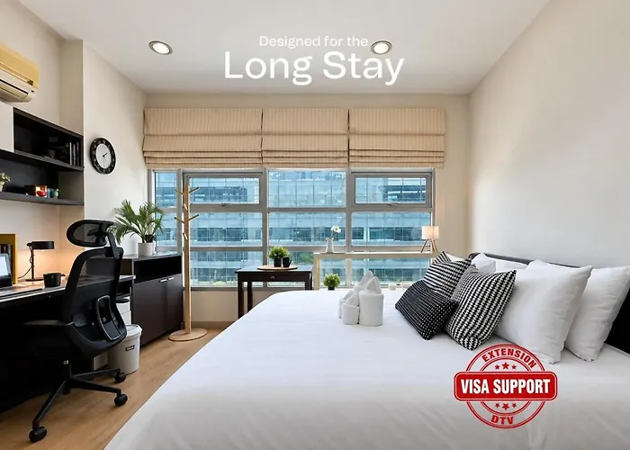 Centralized High-Rise - Ultra Fast Wifi - Ratchathewi