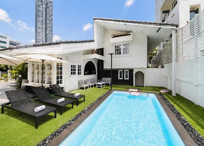 Elegant 5Br Pool Villa In Central Bangkok-Peaceful