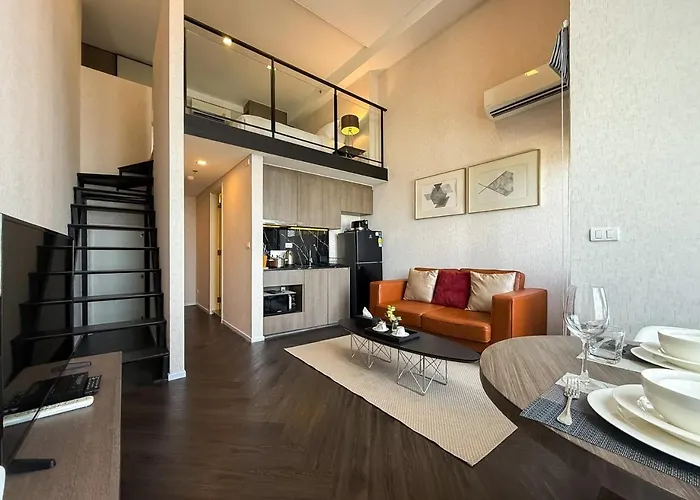 300 M To Bts Onnut L Duplex 44 Sqm L Pool And Gym