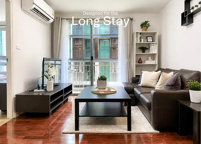 Spacious 53 Sqm L Bts Thong Lo L Ultra Fast Wifi