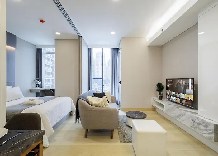 Modern Luxury Condo Center Of Bkk! 3 Min Walk Mrt